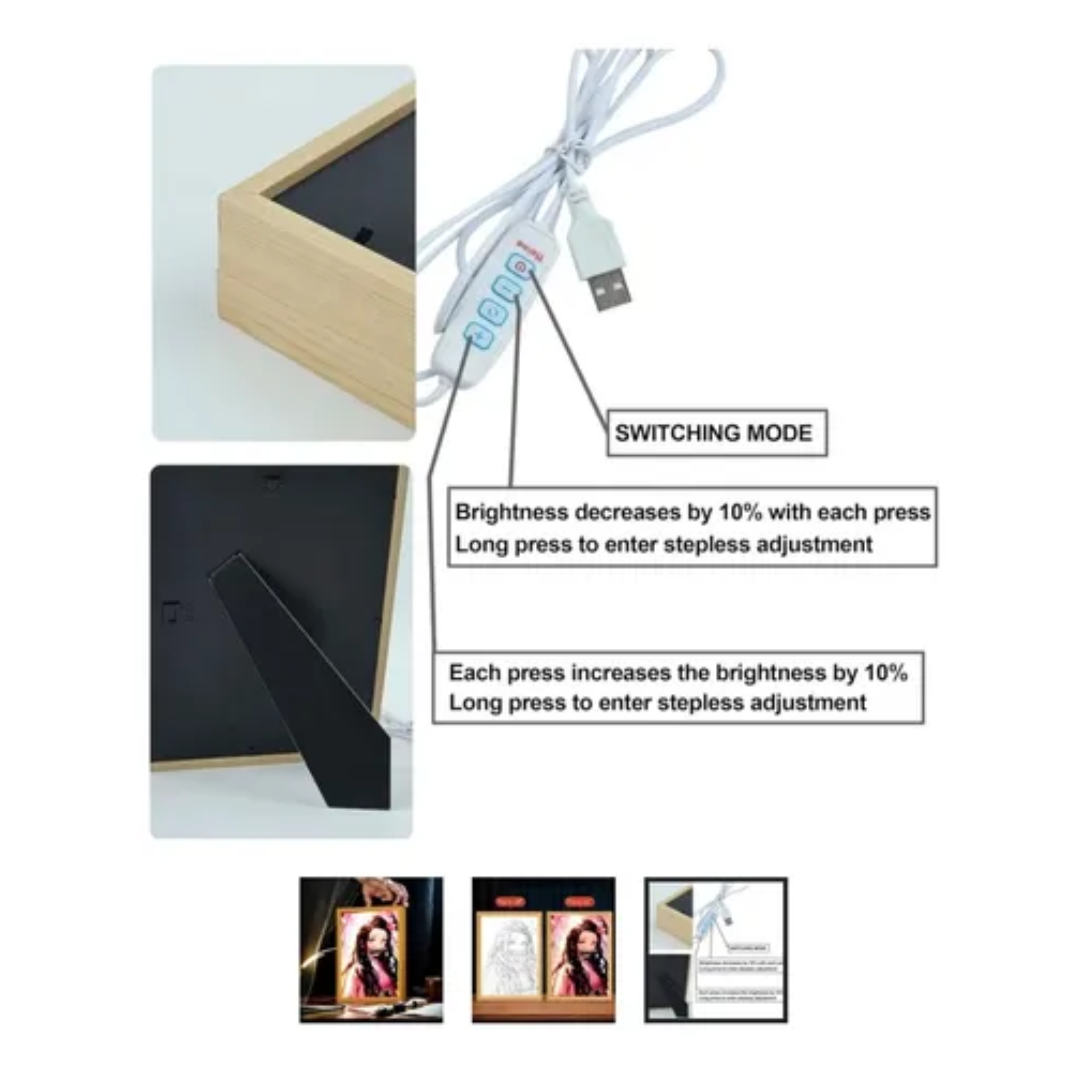 Cuadro luminoso decorativo